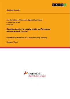 Development of a supply chain performance measurement system (eBook, ePUB)