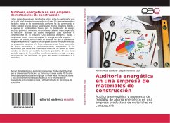 Auditoría energética en una empresa de materiales de construcción - Mota Babiloni, Adrián;Navarro Esbrí, Joaquín
