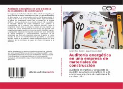 Auditoría energética en una empresa de materiales de construcción