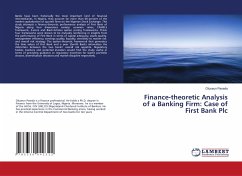 Finance-theoretic Analysis of a Banking Firm: Case of First Bank Plc