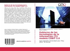 Gobierno de las tecnologías de la información (TI) modelo COBIT 5.0