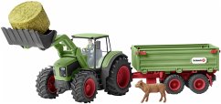 Schleich 42379 - Farm World, Traktor mit Anhänger