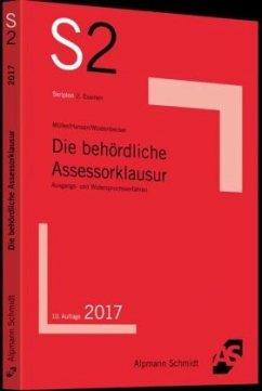 Die behördliche Assessorklausur - Müller, Thomas;Hansen, Frank;Wüstenbecker, Horst