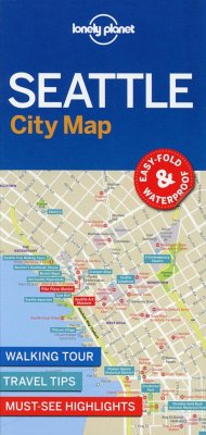 Lonely Planet Seattle City Map - Lonely Planet