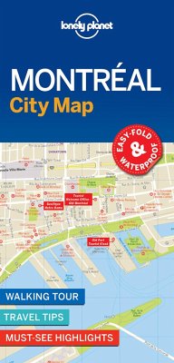 Lonely Planet Montreal City Map - Lonely Planet