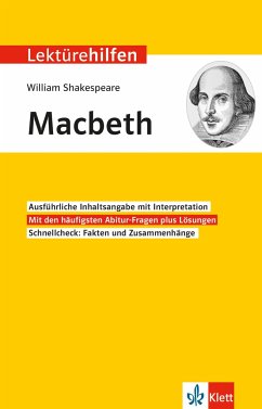 Lektürehilfen William Shakespeare 