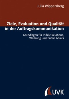 Cover Ziele, Evaluation und Qualität in der Auftragskommunikation