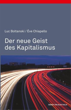 Der neue Geist des Kapitalismus - Boltanski, Luc;Chiapello, Eve