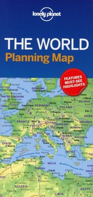 Lonely Planet The World Planning Map - Lonely Planet