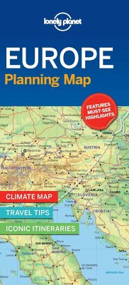 Lonely Planet Europe Planning Map - Lonely Planet