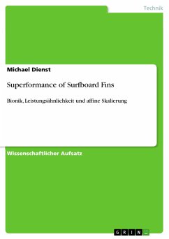 Superformance of Surfboard Fins - Dienst, Michael