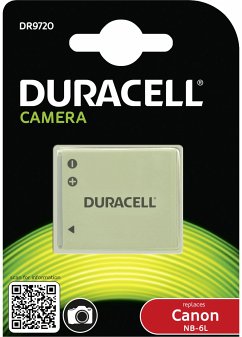 Duracell Li-Ion Akku 1000mAh für Canon NB-6L