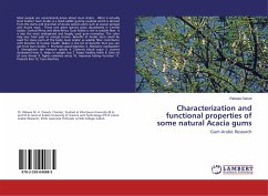 Characterization and functional properties of some natural Acacia gums - Daoub, Rabeea
