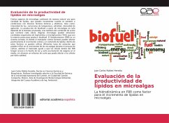 Evaluación de la productividad de lípidos en microalgas