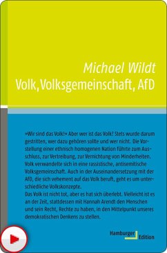 Volk, Volksgemeinschaft, AfD (eBook, PDF) - Wildt, Michael