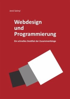 Webdesign und Programmierung Ein schnelles Destillat der Zusammenhänge - Szönyi, Jenö