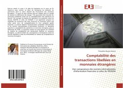 Comptabilité des transactions libellées en monnaies étrangères - Muyisa Katuka, Théophile