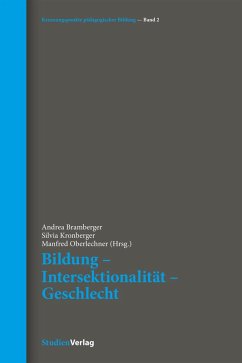 Bildung - Intersektionalität - Geschlecht (eBook, ePUB)