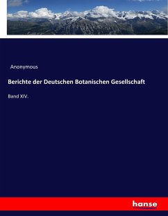 Berichte der Deutschen Botanischen Gesellschaft