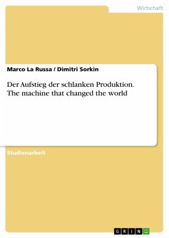 Der Aufstieg der schlanken Produktion. The machine that changed the world (eBook, ePUB) - La Russa, Marco; Sorkin, Dimitri