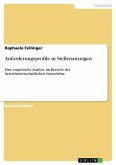 Anforderungsprofile in Stellenanzeigen (eBook, ePUB)