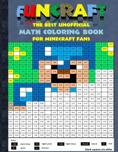 Funcraft - The best unofficial Math Coloring Book for Minecraft Fans - Taane, Theo von