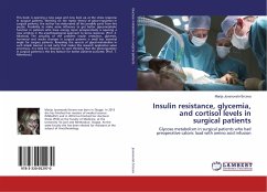 Insulin resistance, glycemia, and cortisol levels in surgical patients