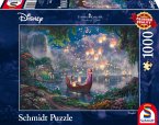 Schmidt 59480 - Puzzle &quote;Thomas Kinkade&quote;, 1000 Teile, Disney Rapunzel