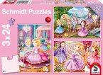 Märchenhafte Prinzessin (Kinderpuzzle)
