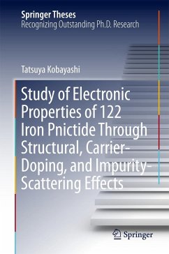 Study of Electronic Properties of 122 Iron Pnictide Through Structural, Carrier-Doping, and Impurity-Scattering Effects - Kobayashi, Tatsuya