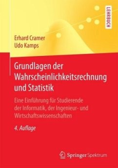 Grundlagen der Wahrscheinlichkeitsrechnung und Statistik - Cramer, Erhard;Kamps, Udo