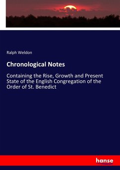 Chronological Notes - Weldon, Ralph