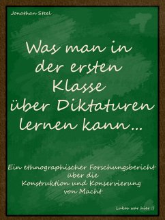 Cover Was man in der ersten Klasse über Diktaturen lernen kann... (eBook, ePUB)
