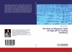 The Role of Magnetic field at high pH on scaling tendency