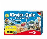 Noris 606011630 - Kinder-Quiz, Rund um die Welt, 3300 Fragen und Antworten, Reisespiel