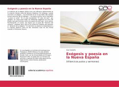 Exégesis y poesía en la Nueva España - Castaño, Ana