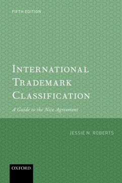 International Trademark Classification (eBook, ePUB) - Roberts, Jessie