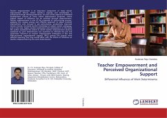 Teacher Empowerment and Perceived Organizational Support - Chandolu, Sudarsan Raju