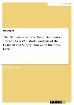 The Netherlands in the Great Depression 1925-1934. A VAR Model Analysis of the Demand and Supply Shocks on the Price Level (eBook, PDF)