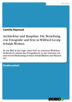 Architektur und Baupläne. Die Beziehung von Fotografie und Text in Wilfried Georg Sebalds Werken (eBook, ePUB)