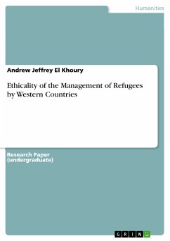 Ethicality of the Management of Refugees by Western Countries (eBook, PDF)
