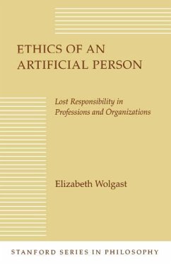 Ethics of an Artificial Person - Wolgast, Elizabeth H