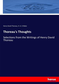 Thoreau's Thoughts - Thoreau, Henry David;Blake, H. G. O