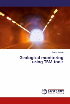 Geological monitoring using TBM tools