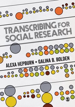 Transcribing for Social Research - Hepburn, Alexa; Hepburn, Alexa