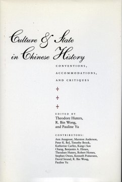 Cover Culture & State in Chinese History