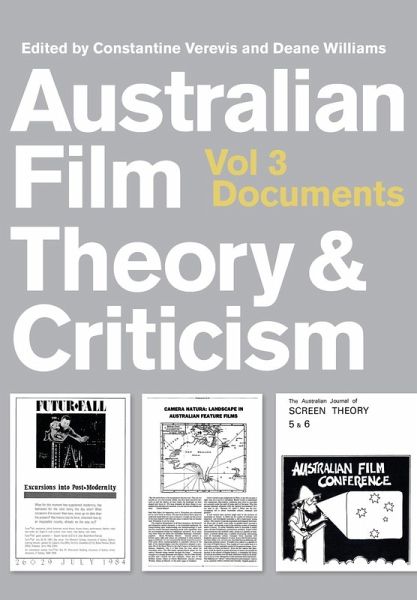 Australian Film Theory and Criticism Australian Film Theory and Criticism