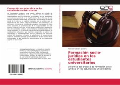 Formación socio-jurídica en los estudiantes universitarios