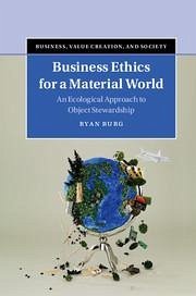 Cover Business Ethics for a Material World