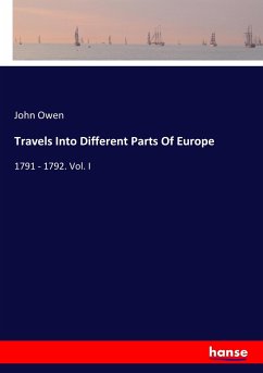 Travels Into Different Parts Of Europe
